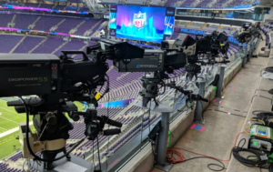 cameras at the superbowl
